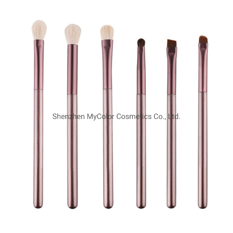 OEM 6PCS Eye Brushes Set Factory Eyebrow Eyeliner Eyeshadow Brush