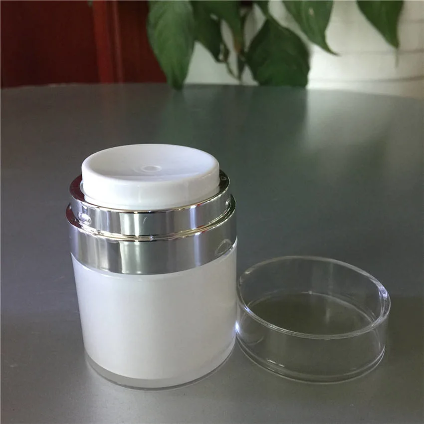 Cosmetic Packaging Skin Care Cream 15ml 30ml 50ml Acrylic Airless Jar Airless Bottle