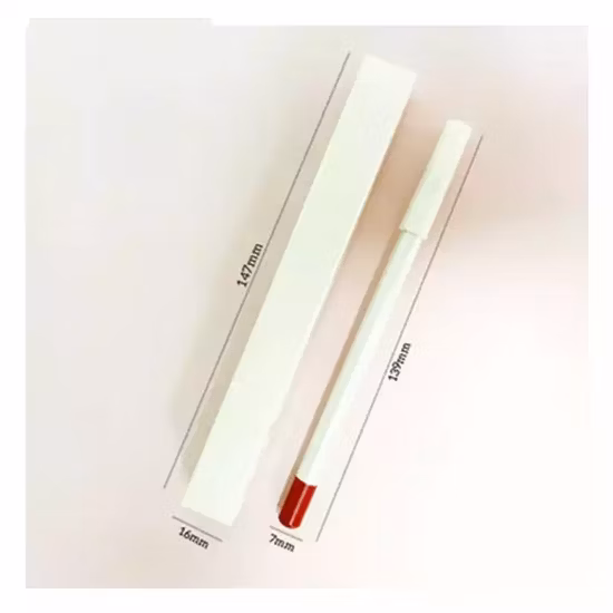 卸売高品質 26 色のリップライナービーガン長期的なカスタムプライベートラベルマットリップライナーペンシル